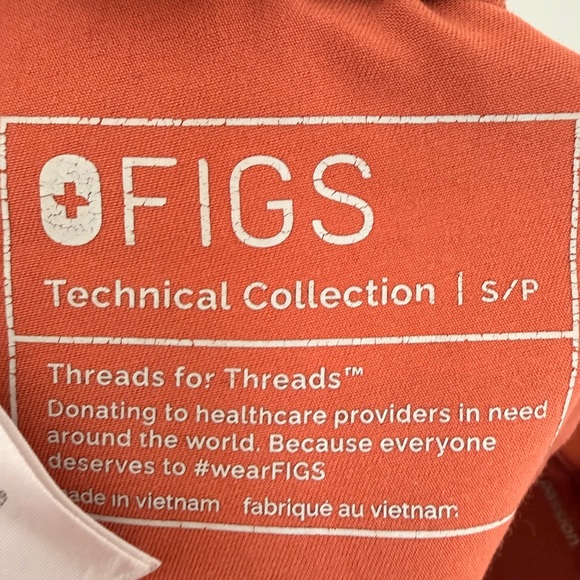 Figs High Waisted Yola Skinny Scrub Pants size S - Picture 8 of 8